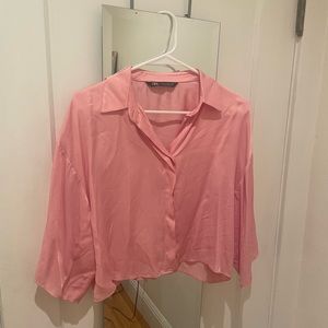 Pink top from Zara size small
